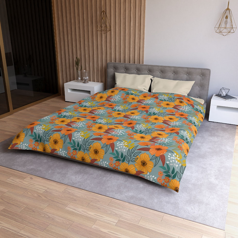 Thumbnail: Bethany Microfiber Duvet Cover