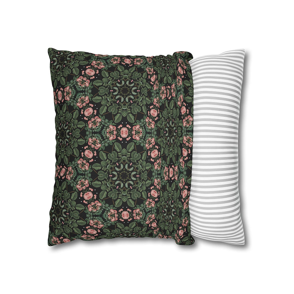 Thumbnail: Arabesque Trellis Floral Pattern Pillow case