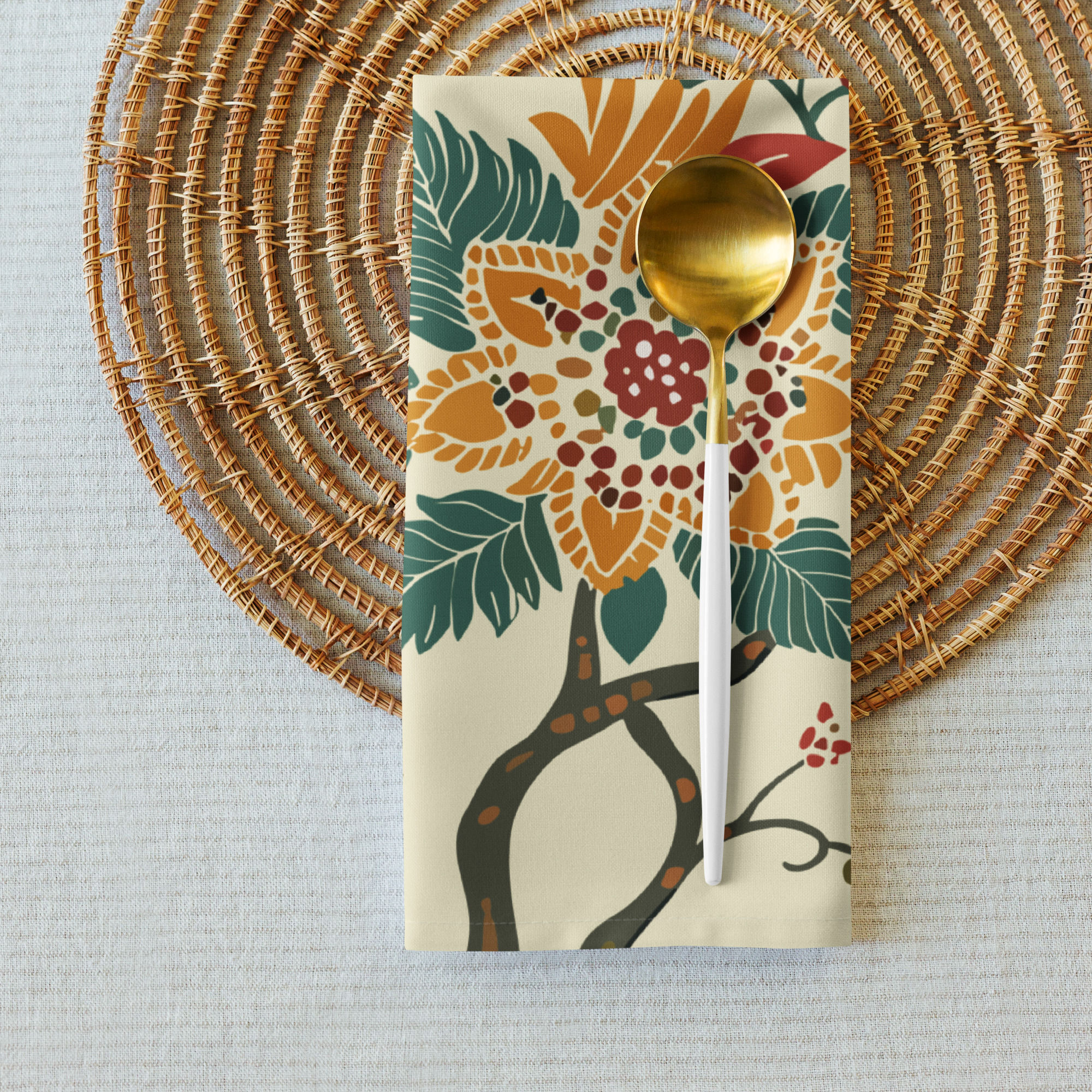 Indian Pattern Cloth napkin set