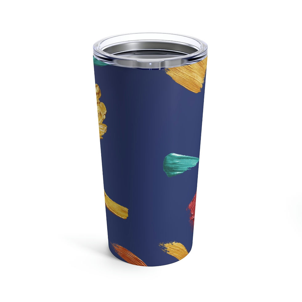 Thumbnail: Paint Strokes  Tumbler 20oz