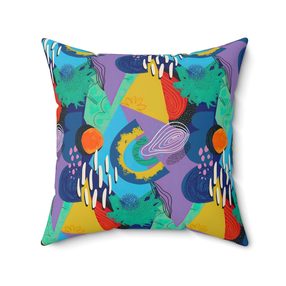 Thumbnail: Lulu 3 Spun Polyester Square Pillow