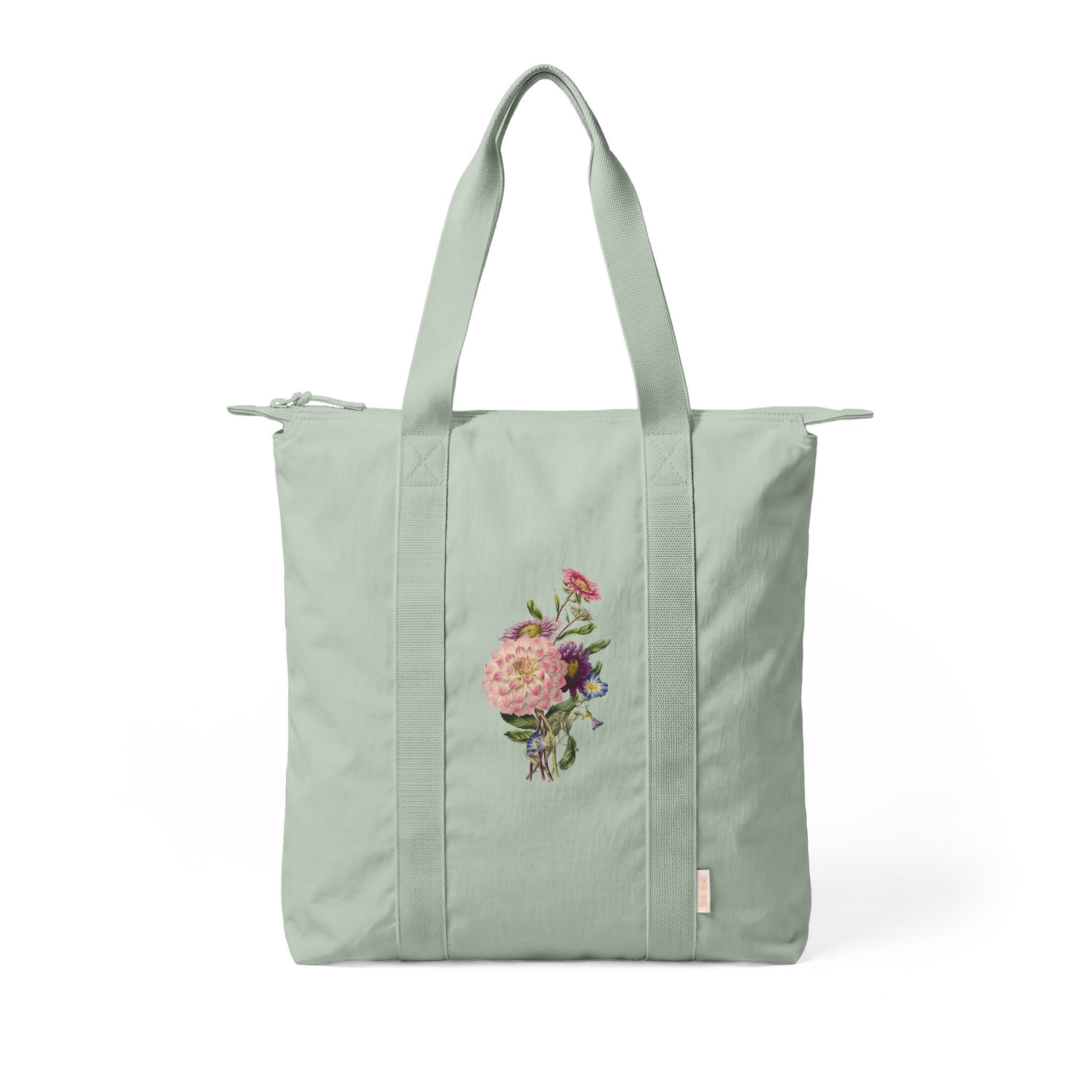 Floral Nomad Tote Bag Rose Carry-All
