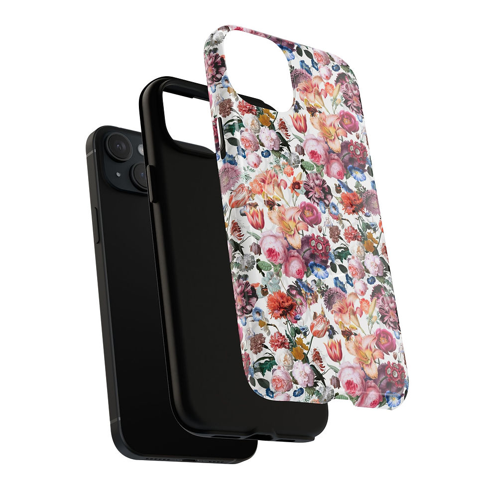 Thumbnail: Floral Crush Magnetic Phone Case — Tough Protective Floral iPhone Cover