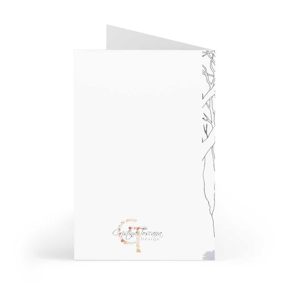 Thumbnail: Winter Friends Collection #4 Greeting Cards (7 pcs)