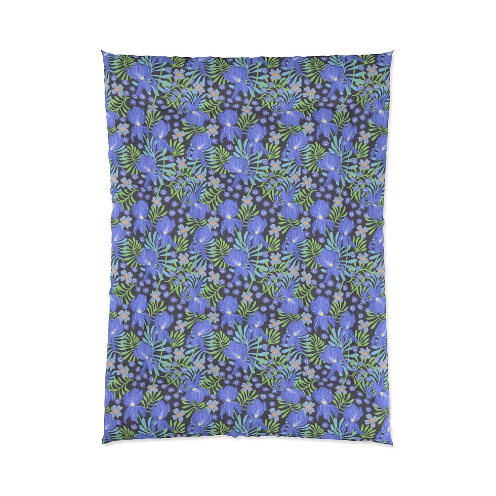 Thumbnail: Vivid Blue Comforter