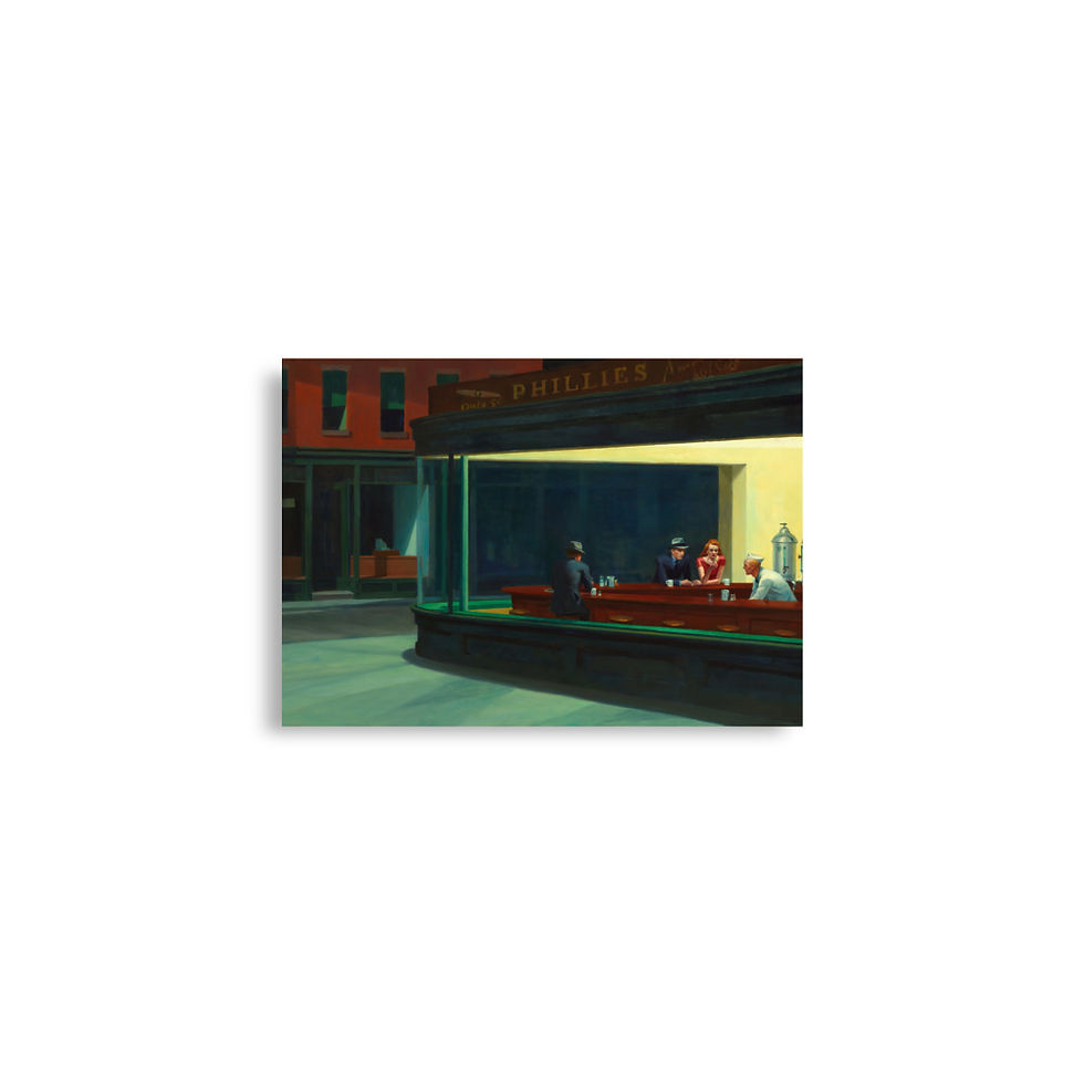 Thumbnail: Hopper Diner Poster