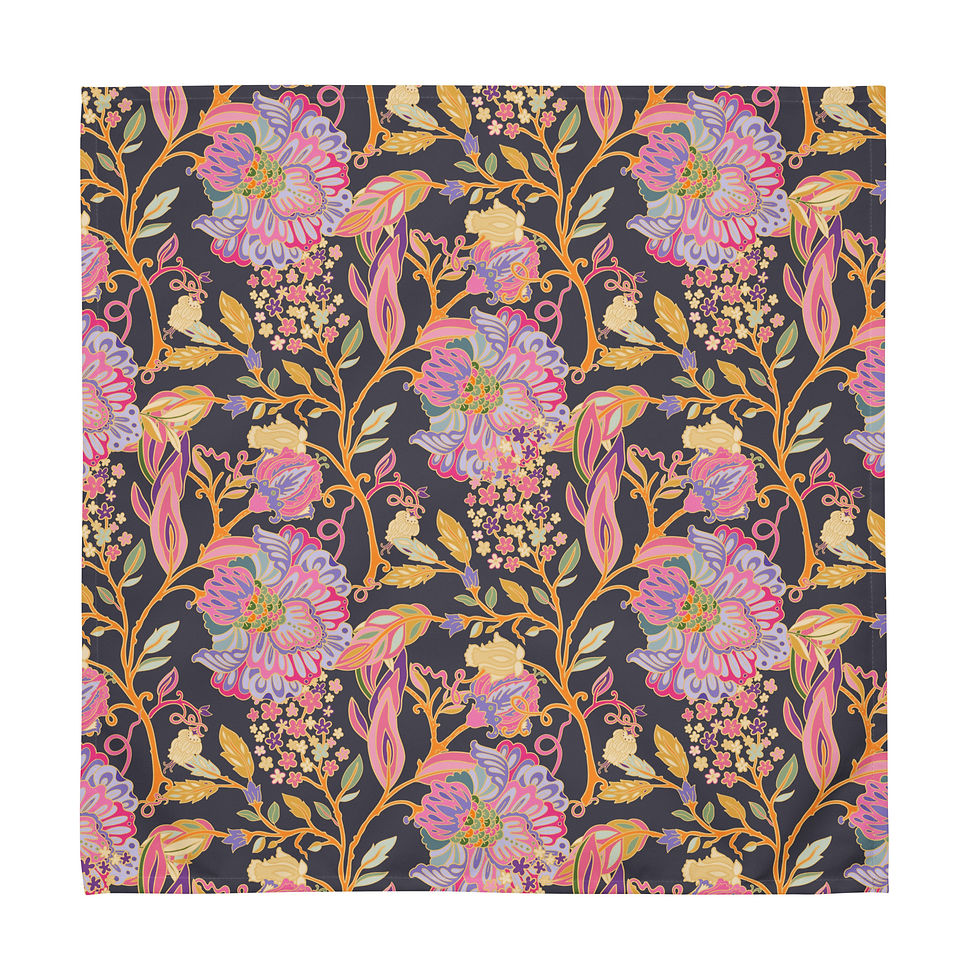 Thumbnail: Boho Summer Cloth napkin set