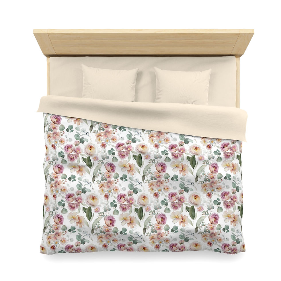 Thumbnail: Wild Flora Microfiber Duvet Cover