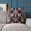Thumbnail: KILIM Modern East Indian Design (dark) Spun Polyester Pillow