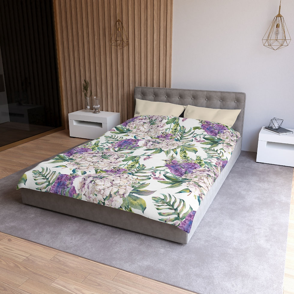 Thumbnail: Lilac Microfiber Duvet Cover