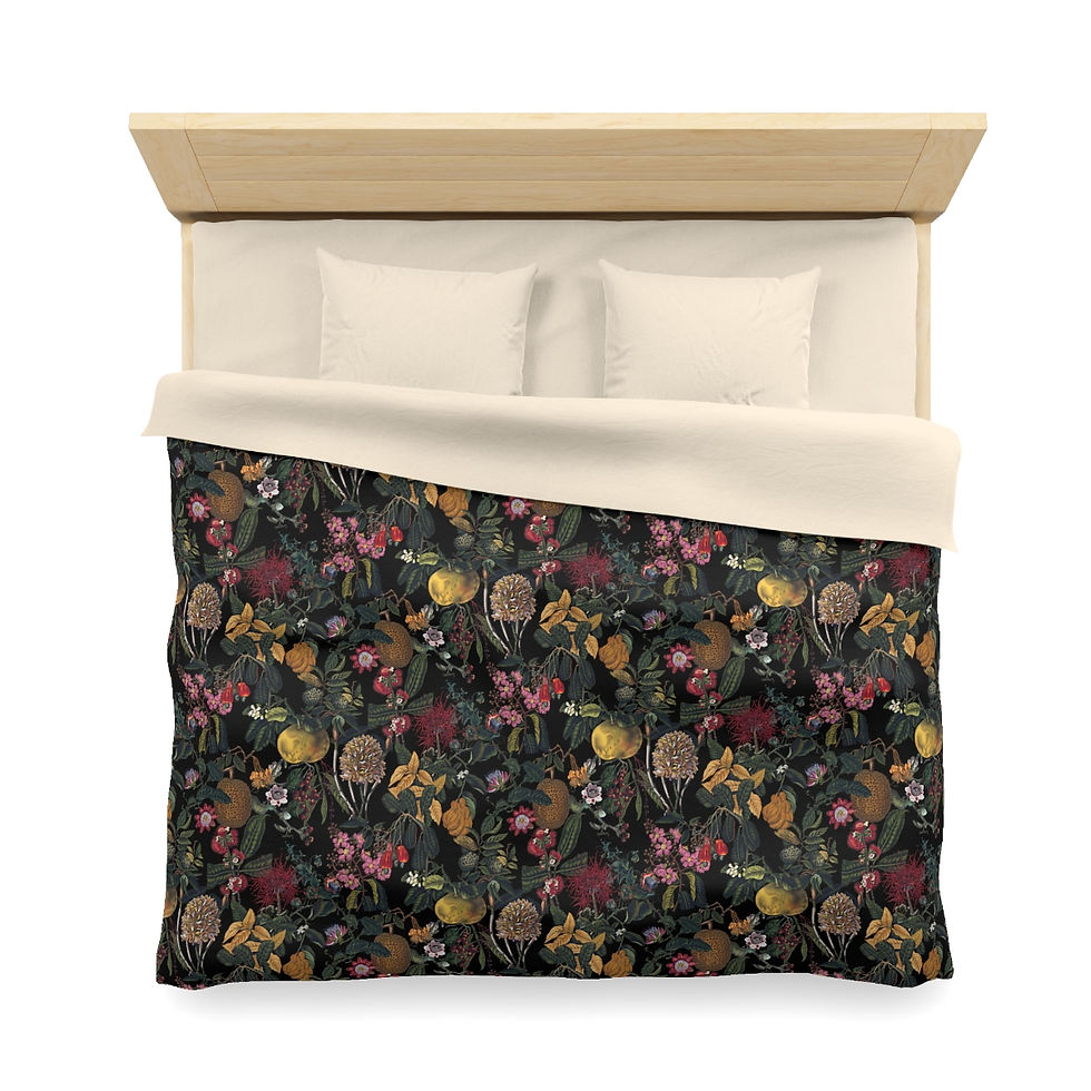 Thumbnail: Exquisite Devotion Microfiber Duvet Cover