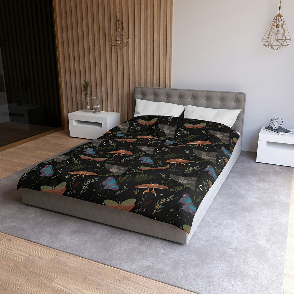 Thumbnail: Tales of Magic Microfiber Duvet Cover
