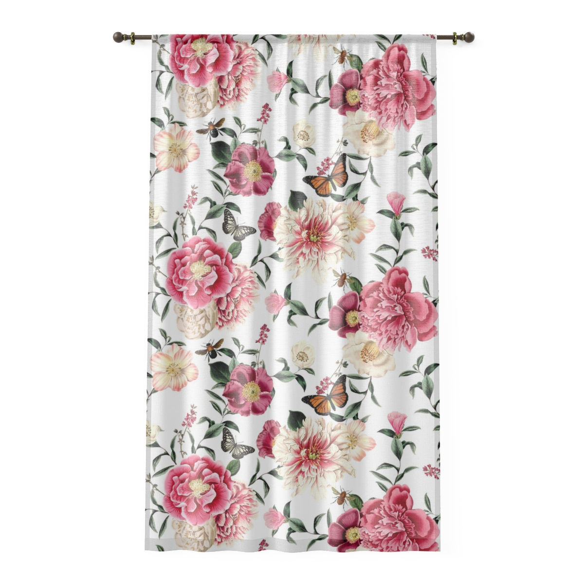 Secret Garden Sheer Window Curtain