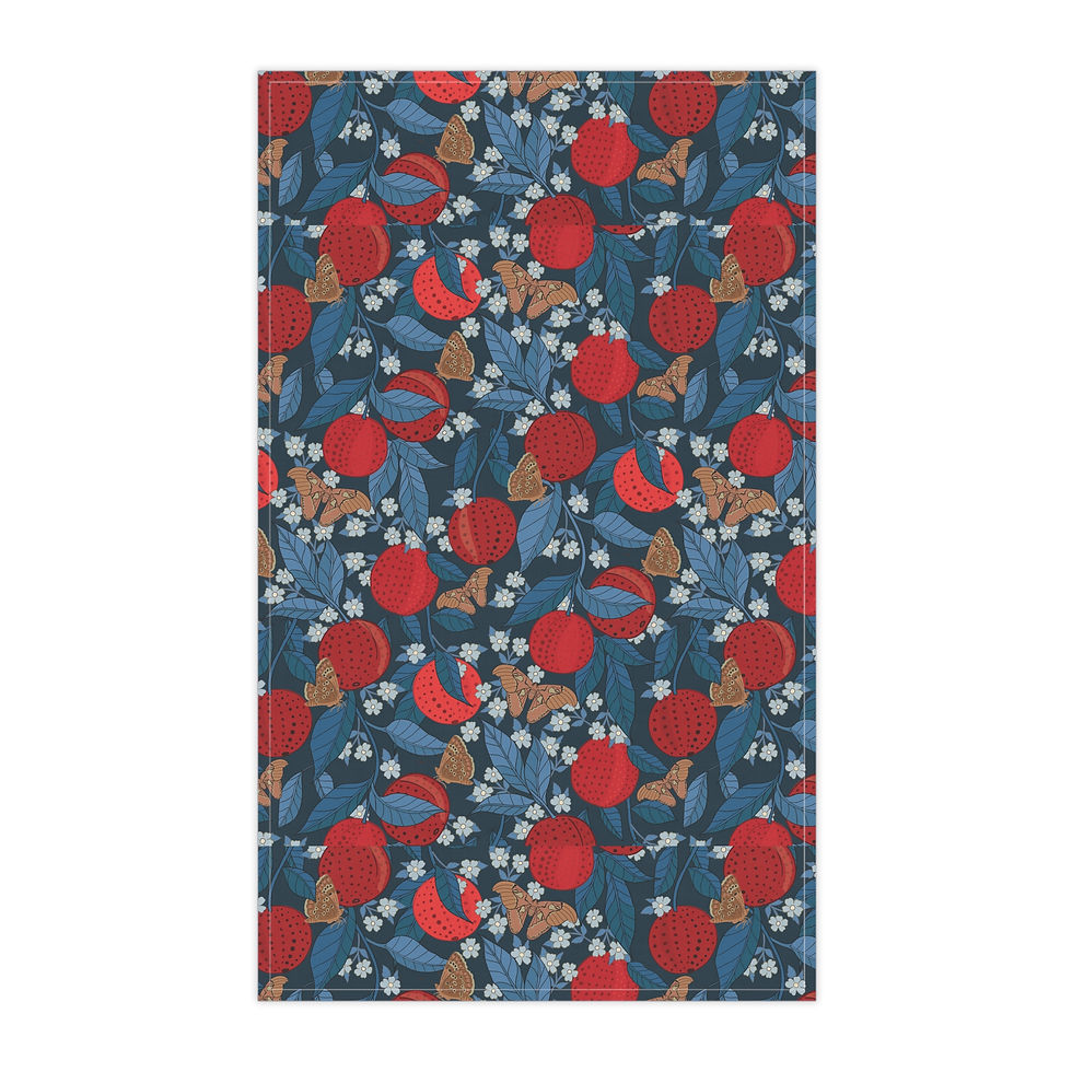 Thumbnail: Vibrant Fruit Pattern Tea Towels – Perfect for Home Décor & Gifting