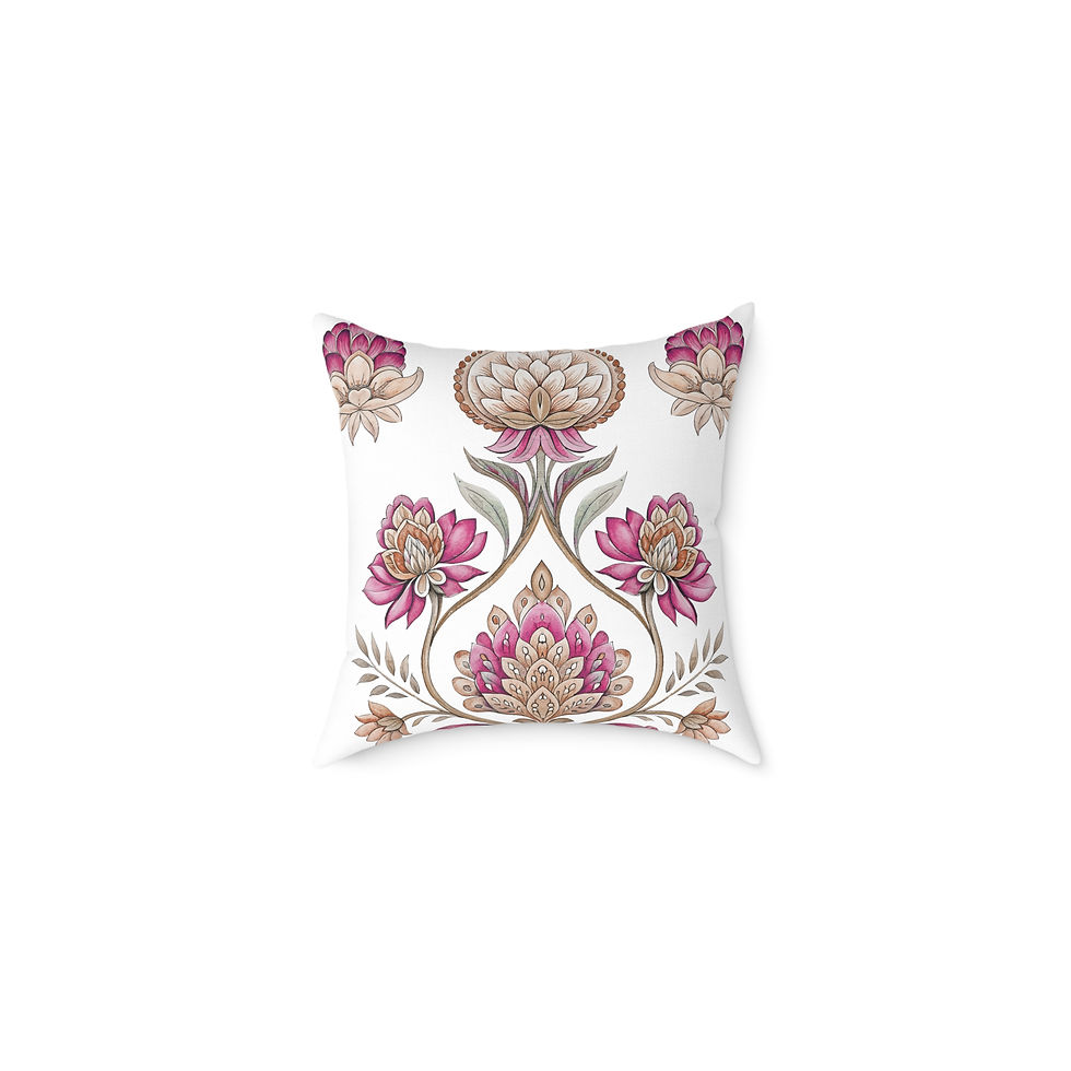 Thumbnail: Galeria  Square Poly Canvas Pillow - Decorative Home Accent