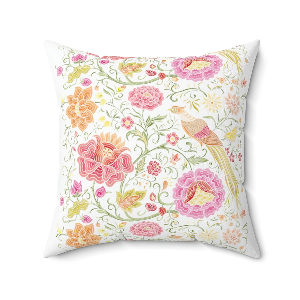 Thumbnail: East Garden Faux Suede Square Pillow