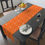Thumbnail: Orange Slices Table Runner - Stylish Cotton, Poly Decor