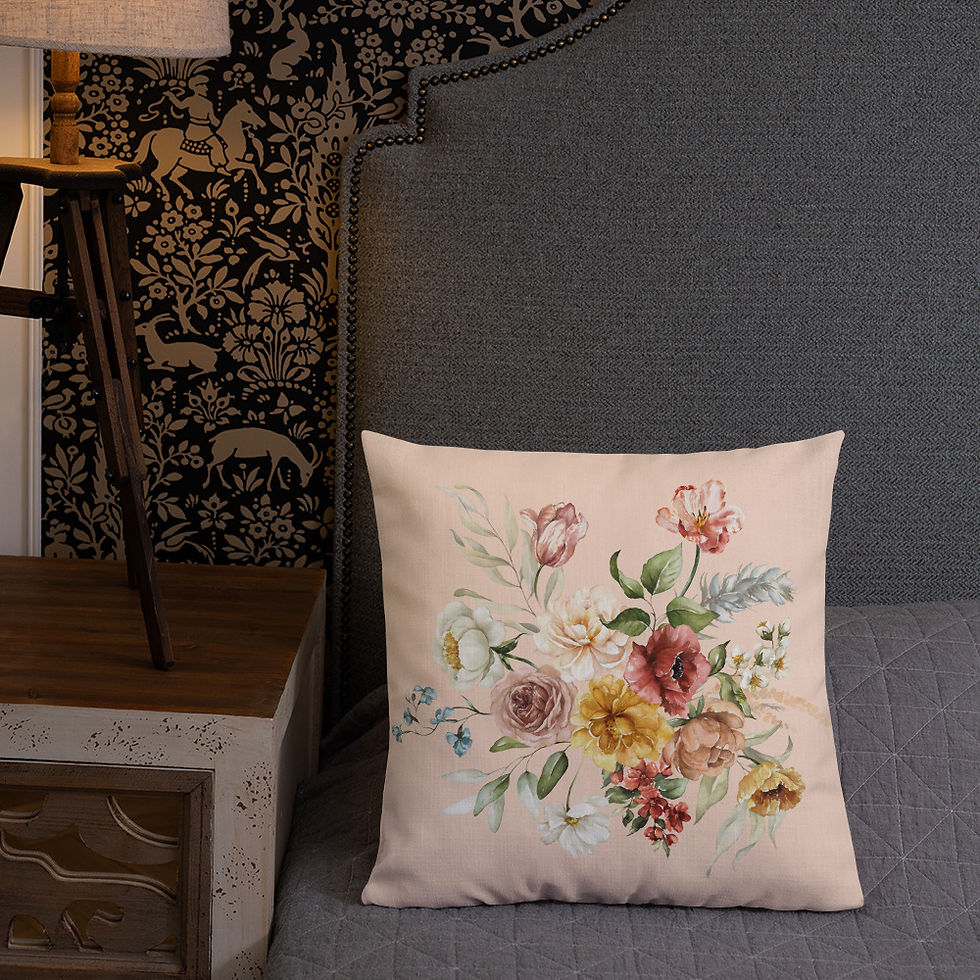 Thumbnail: Springtime Splendor (Cinderella) Premium Pillow 