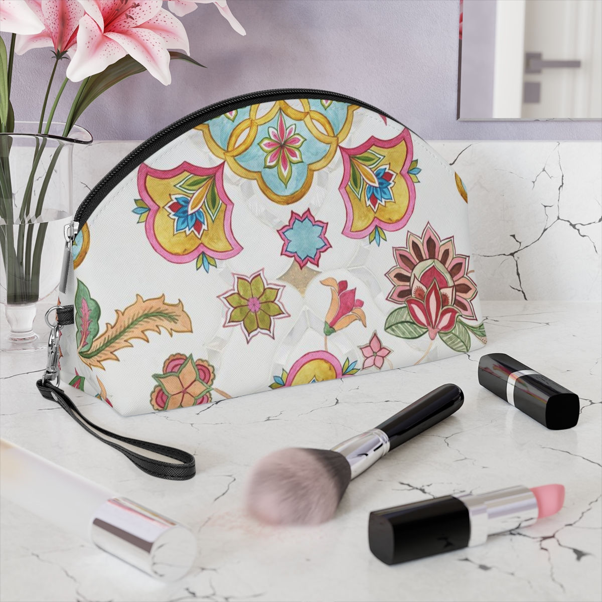 Indian Influenced Beauty Makeup Bag