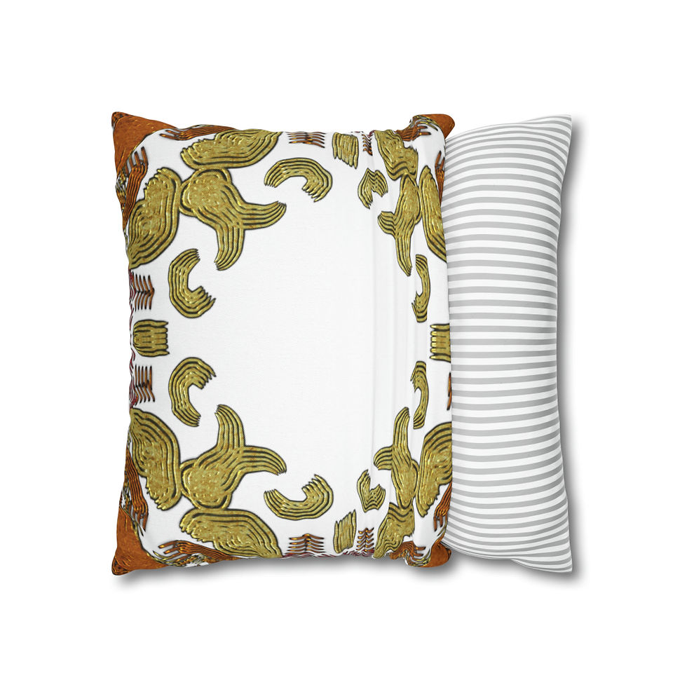 Thumbnail: Elona Spun Polyester Square Pillow Case