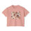 Thumbnail: Blooming Rose Women's Boxy Tee