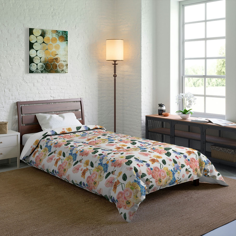 Thumbnail: Lots of Flowers Comforter