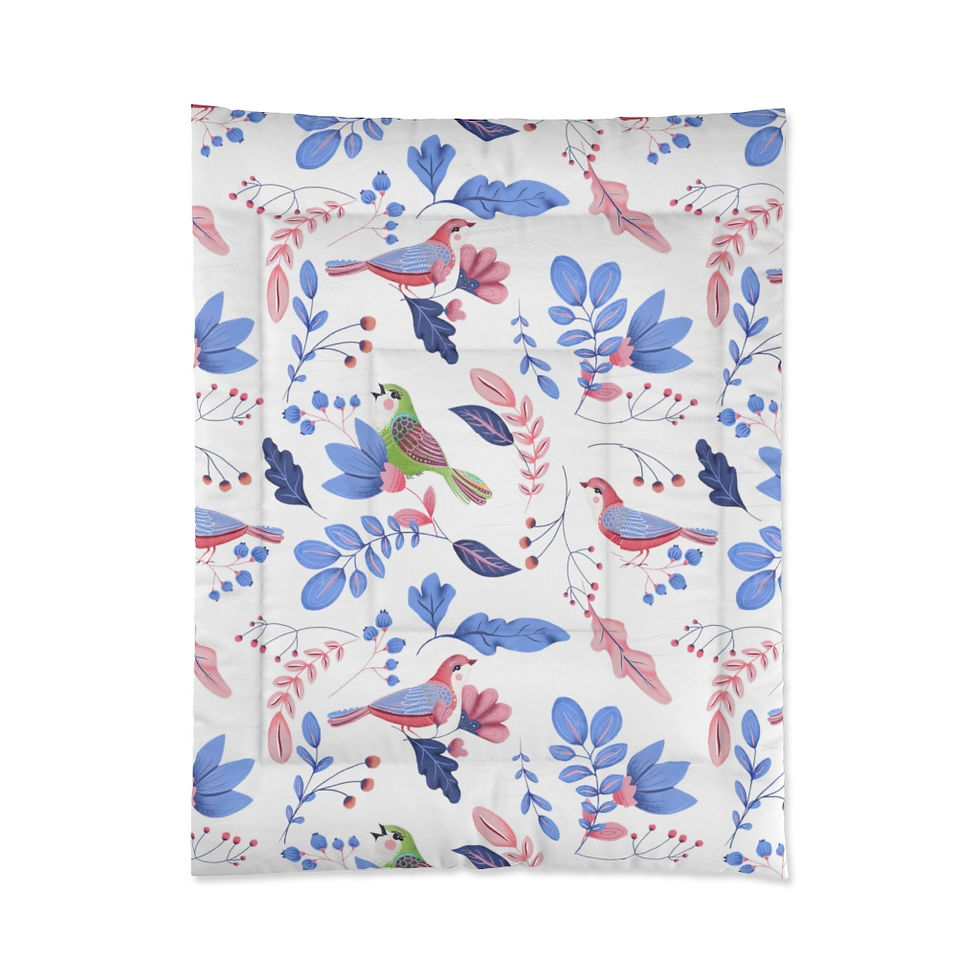 Thumbnail: Blue Bird Comforter