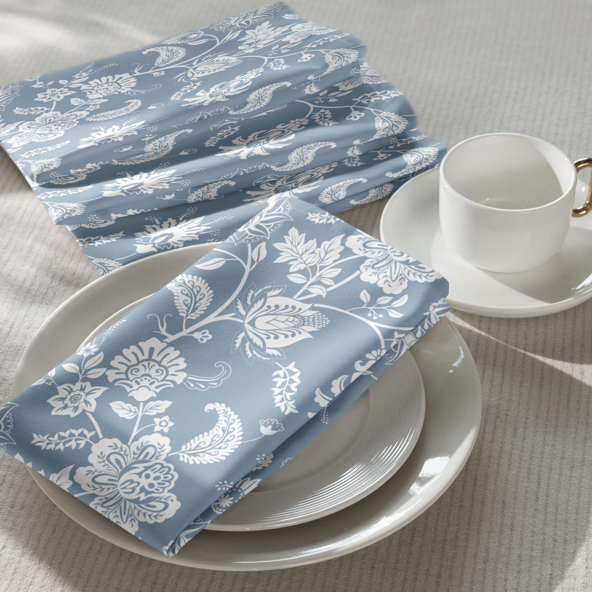Dempsey Blue Cloth napkin set