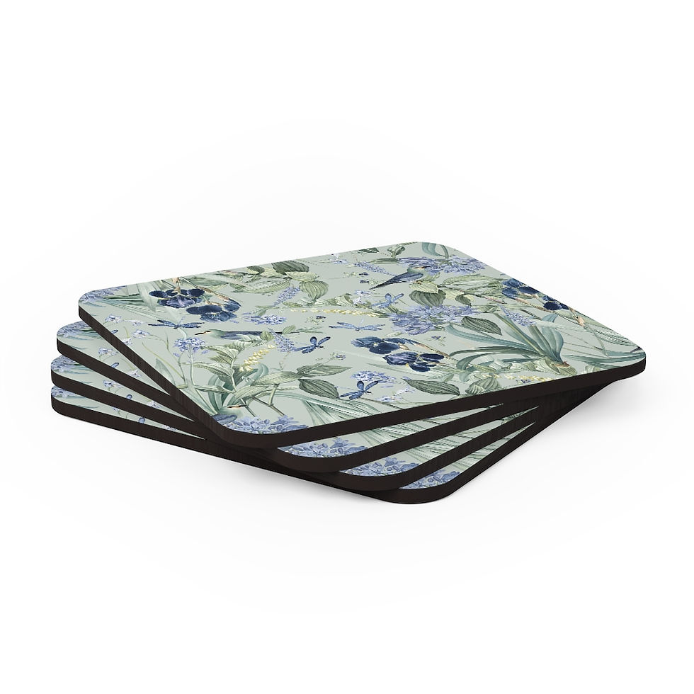 Thumbnail: Paradise Found Cork Back Coaster (individually sold)