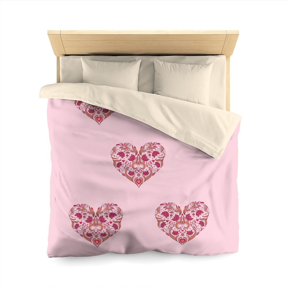 Thumbnail: 5 hearts Microfiber Duvet Cover