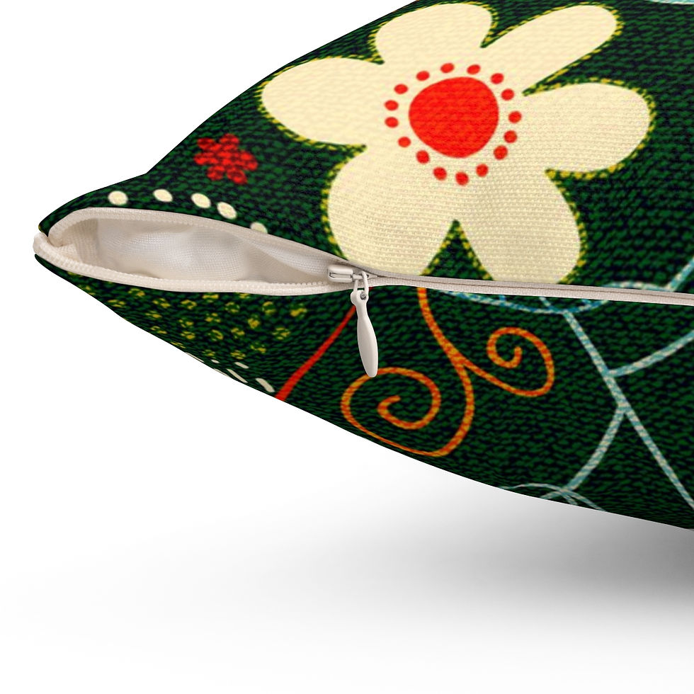 Thumbnail: Creation Spun Polyester Square Pillow