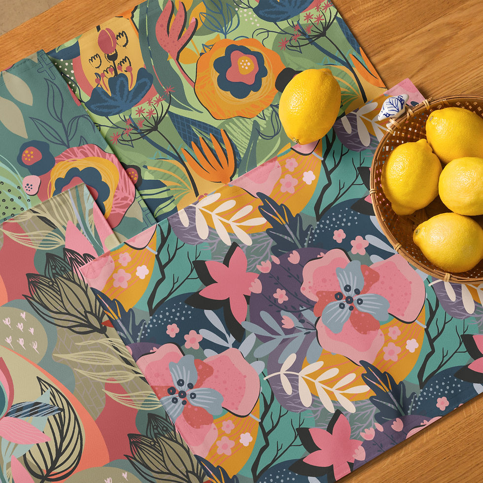 Thumbnail: Happy Colors Placemat Set