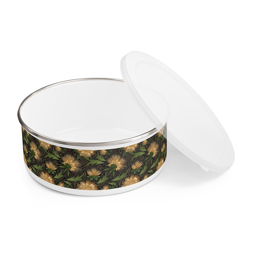 Thumbnail: Magical Forest 3   Enamel Bowl