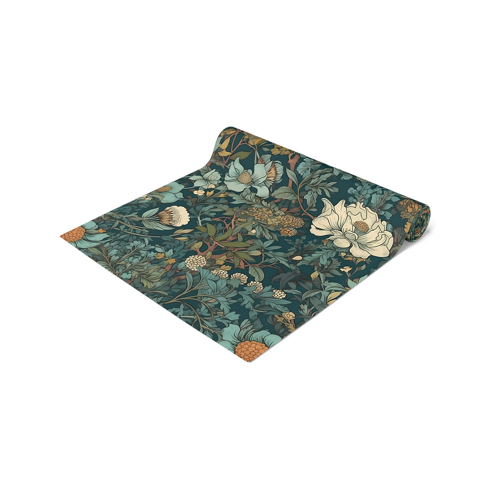 Thumbnail: FloralTable Runner | Elegant Dining Decor