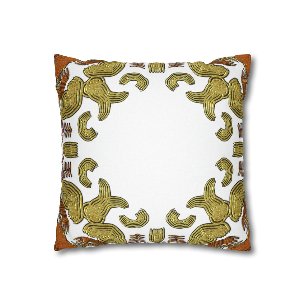 Thumbnail: Elona Spun Polyester Square Pillow Case