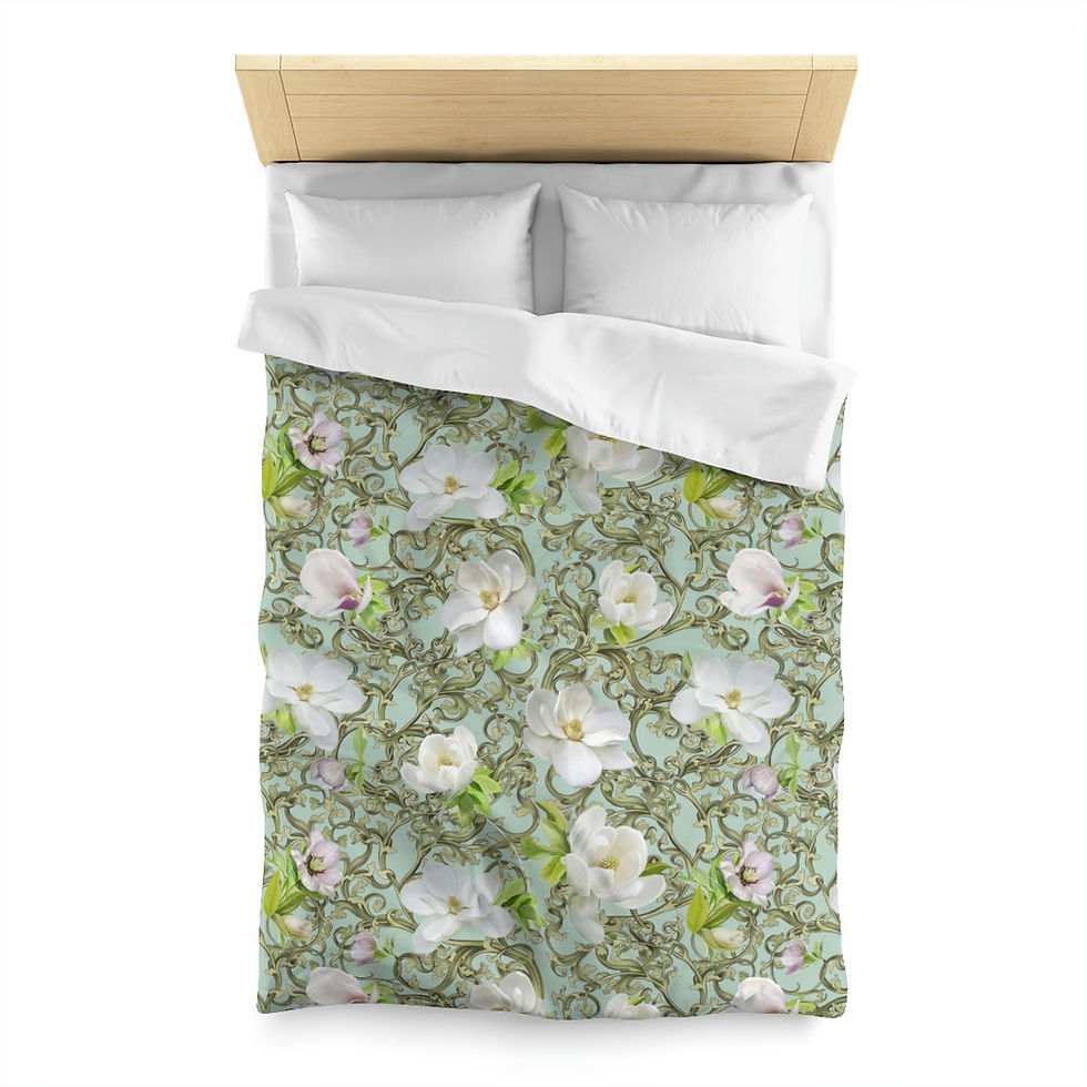Thumbnail: The Garden Microfiber Duvet Cover