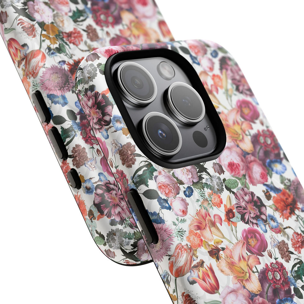 Thumbnail: Floral Crush Magnetic Phone Case — Tough Protective Floral iPhone Cover