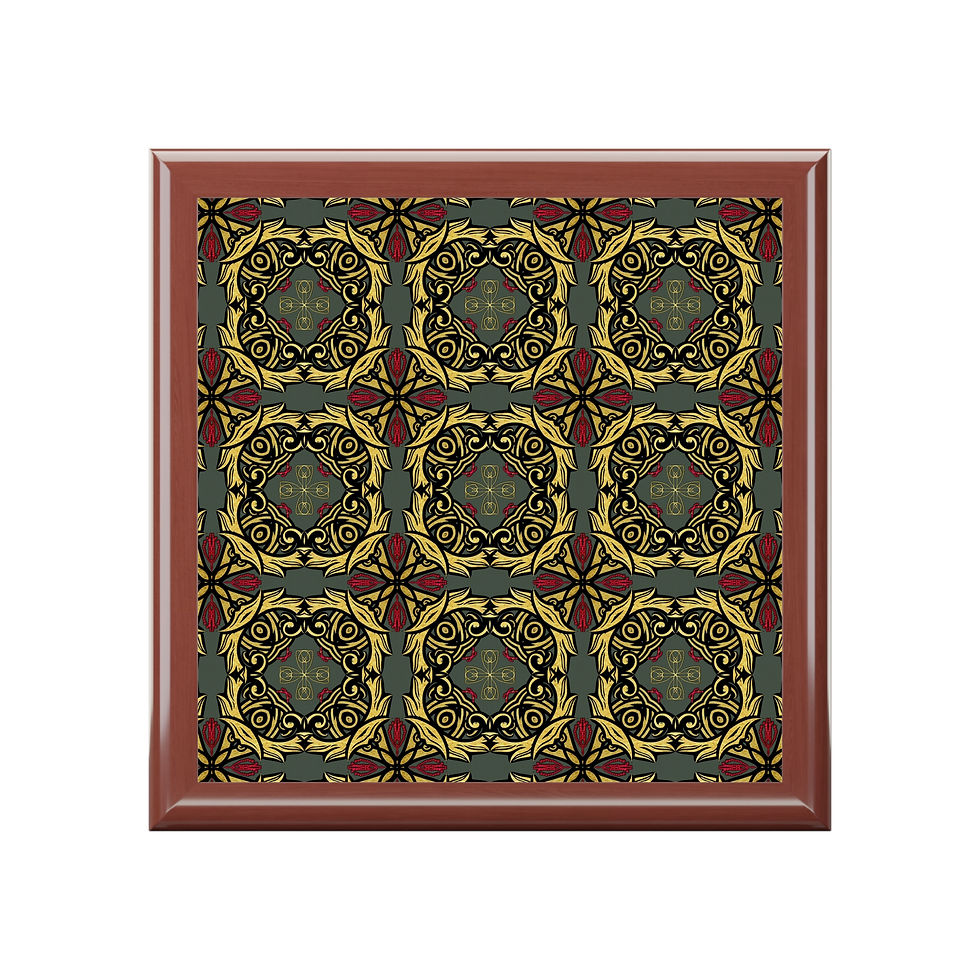 Thumbnail: Etruscan Decorative Jewelry Box