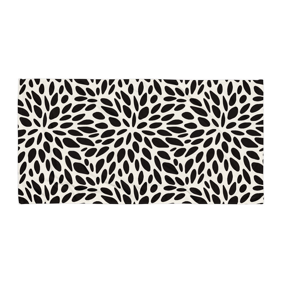 Thumbnail: Daisy Natural Lines Towel