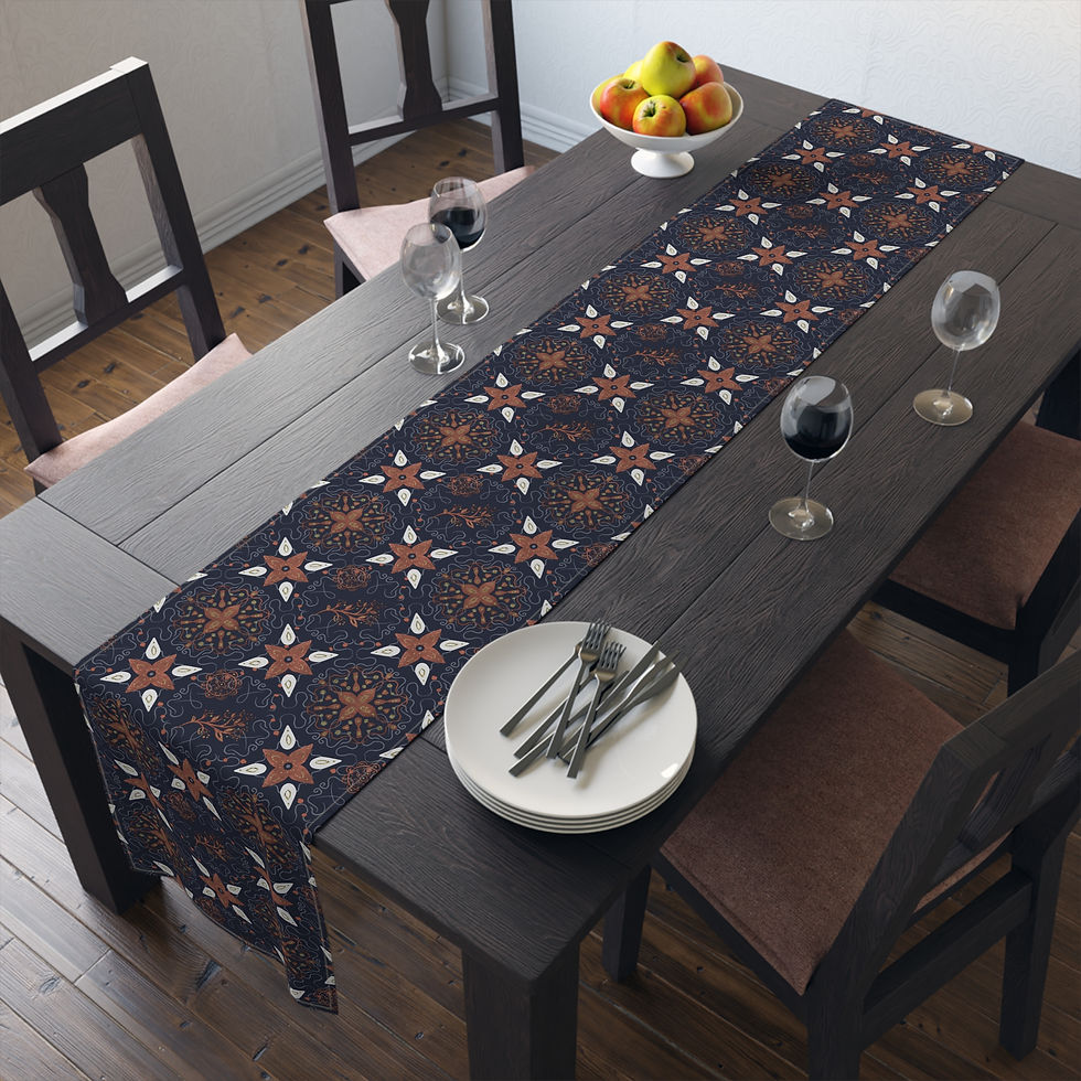 Thumbnail: Scandia Holoiday Table Runner, Bohemian Decor