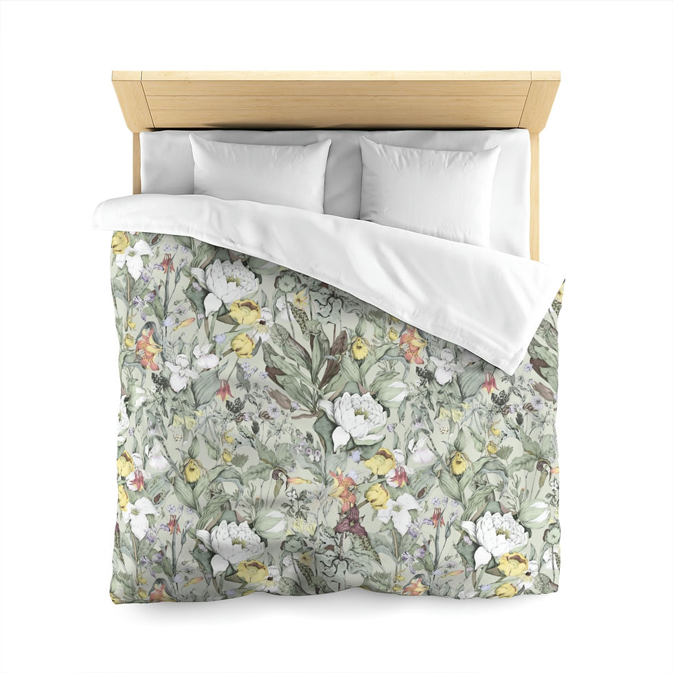 Thumbnail: Wilde Microfiber Duvet Cover