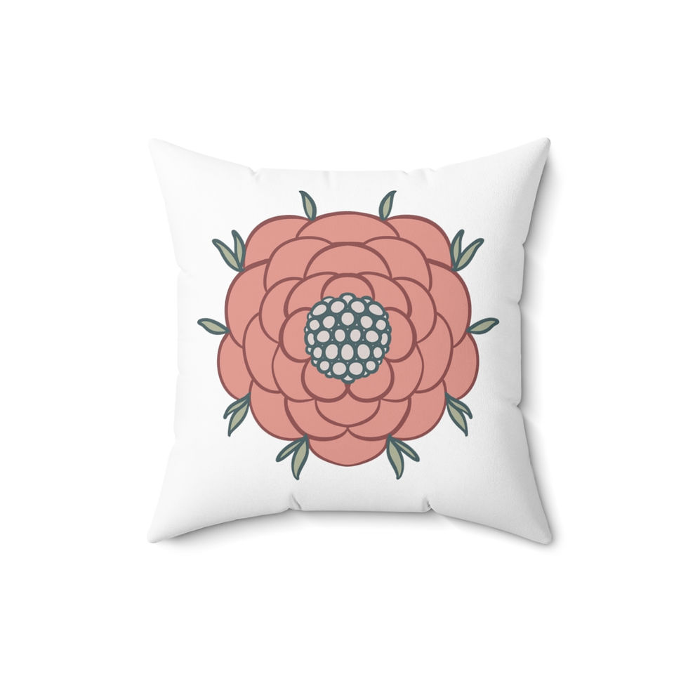 Thumbnail: Dragon Spun Polyester Square Pillow