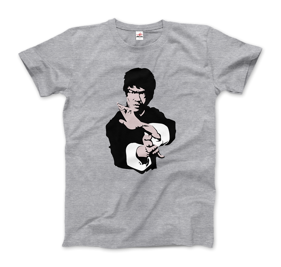 Thumbnail: Bruce Lee Doing His Famous Kung Fu Pose T-Shirt