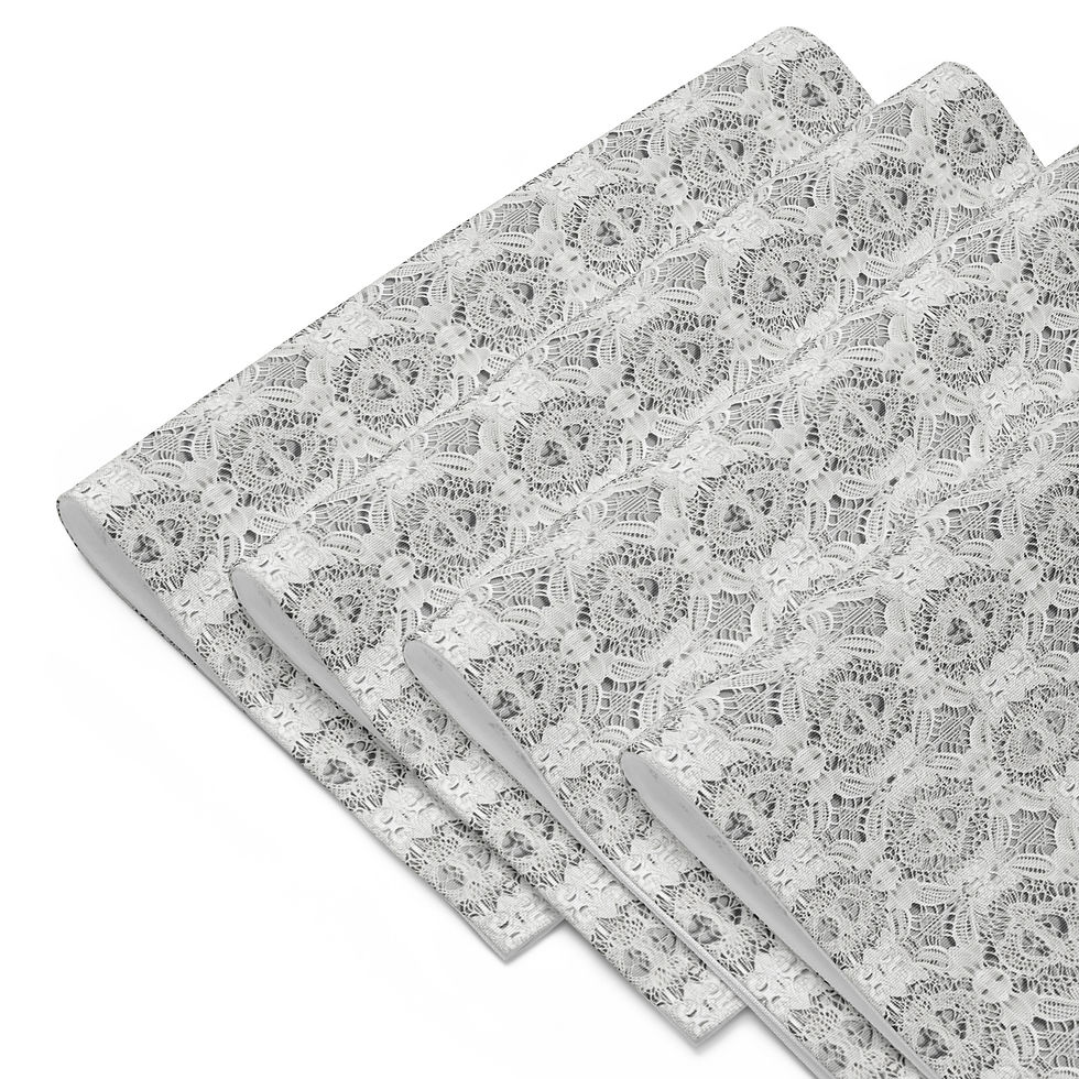 Thumbnail: Lacey Silver Placemat Set