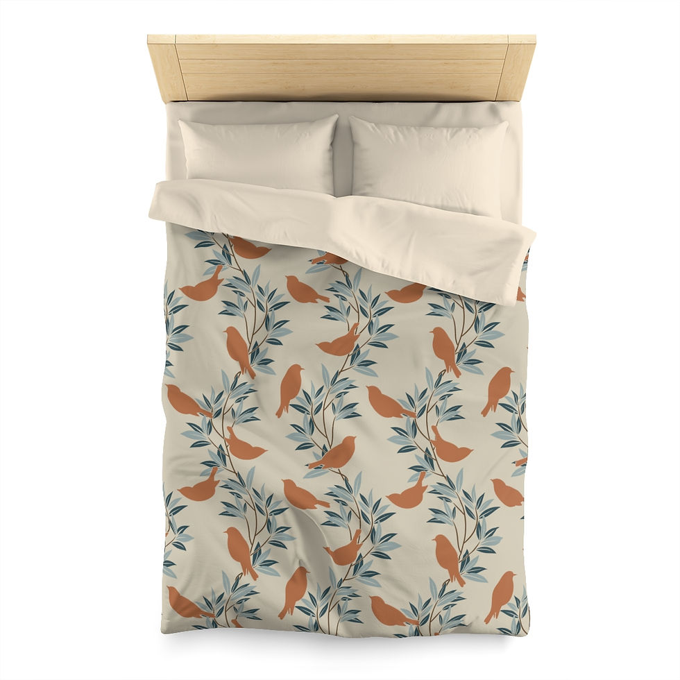Thumbnail: The Grove #1 Microfiber Duvet Cover