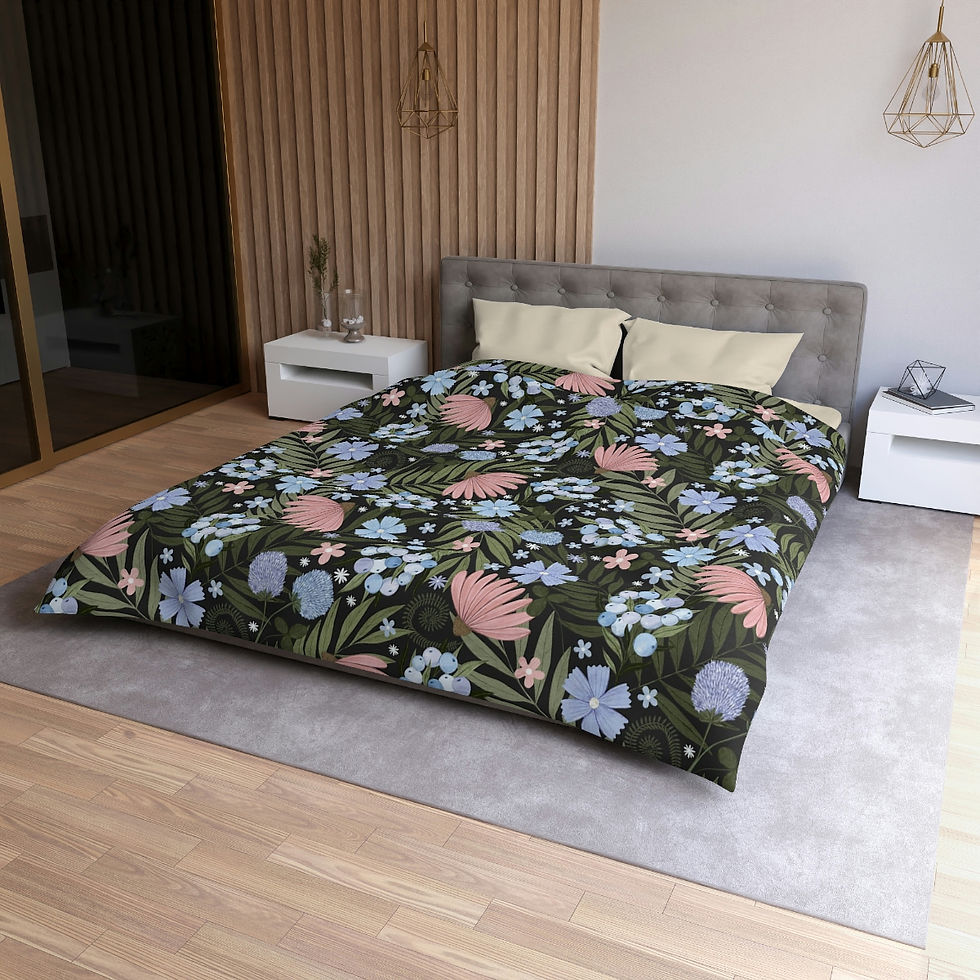 Thumbnail: A Beautiful Spring Microfiber Duvet Cover