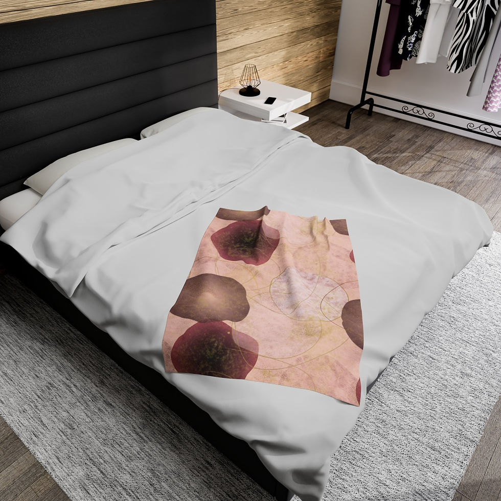 Thumbnail: Earth Velveteen Plush Blanket