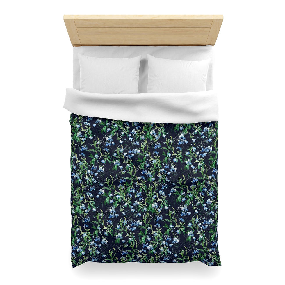 Thumbnail: Wildwood Evergreen Microfiber Duvet Cover