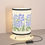Thumbnail: Blue Flower Art Poster Tripod Lamp 