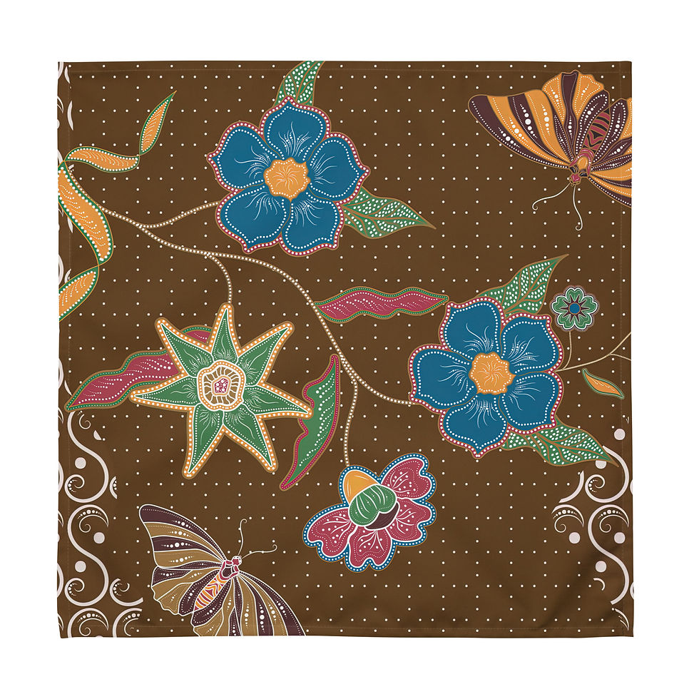 Thumbnail: Traditional Batik Cloth napkin set